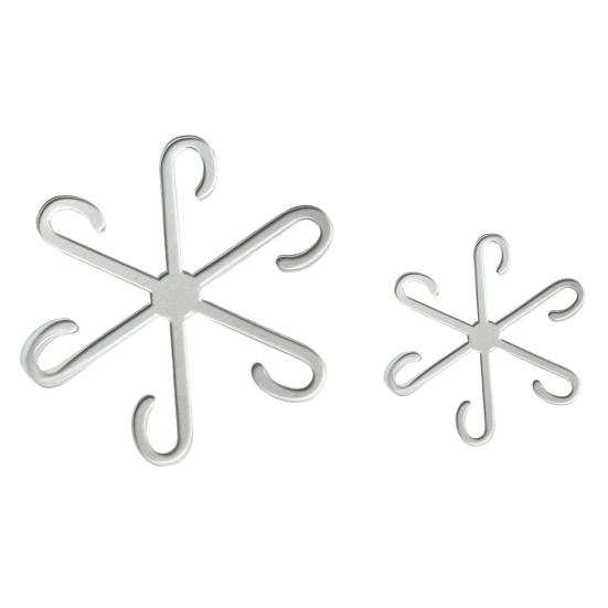 Крючки для поддержки стеблей растений Акриловые держатели для лозы растений Водонепроницаемые крючки для стеблей растений Треллис