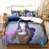 Mieruko chan Комплект постельного белья Single Twin Full Queen King Size Комплект постельного белья Adult Kid Bedroom Duvetcover Sets Anime Parure de lit Bed