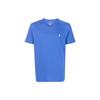 Polo SS23 Logo Embroidered Cotton Short Sleeve T-Shirt Men Tops Gem-Blue 710671438-288