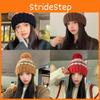 Fashion Knit Beanie For Women With Acrylic Wool Breathable Windproof For Casual Outdoor Winter Use