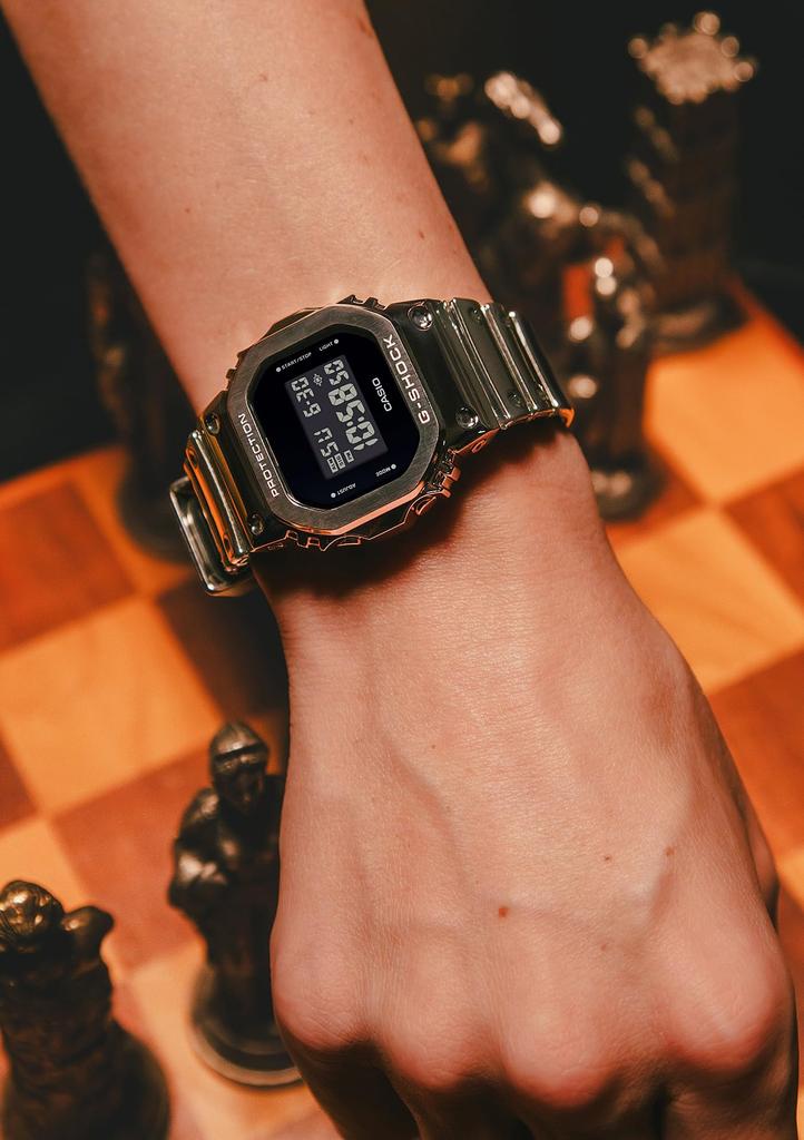 Часы METALLIC SERIES Silver [Casio] G-Shock []FINE GM-5600YM-8JF Мужские