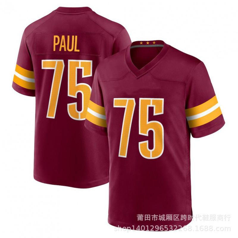 Washington Commanders NFL Football Jersey Terry McLaurin 17 Authentic Style Fan Apparel Men