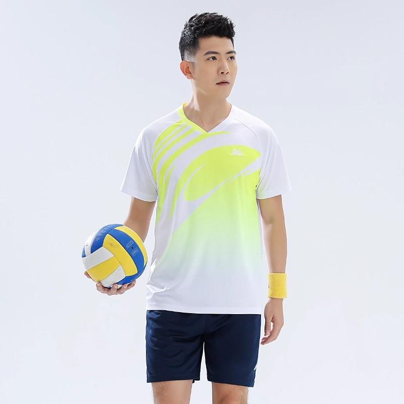 Mens Womens Volleyball Uniform Set Breathable Quick-Dry Training Jersey Competition Team Sportswear