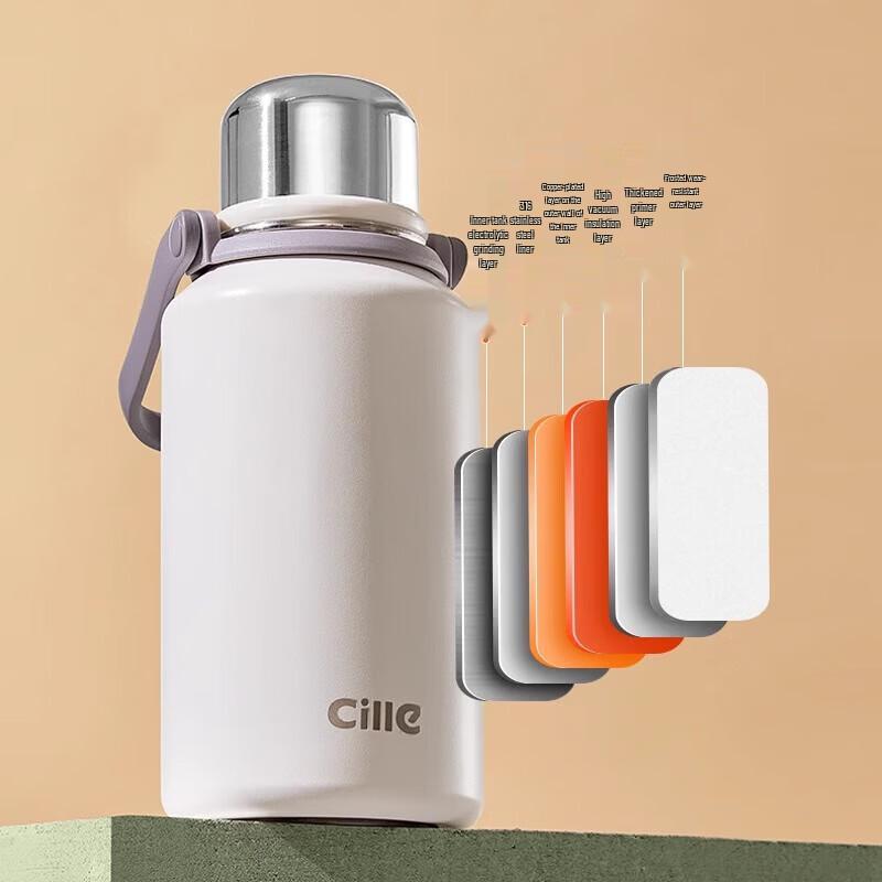 Cille 316 Stainless Steel Outdoor Sports Insulated Bottle