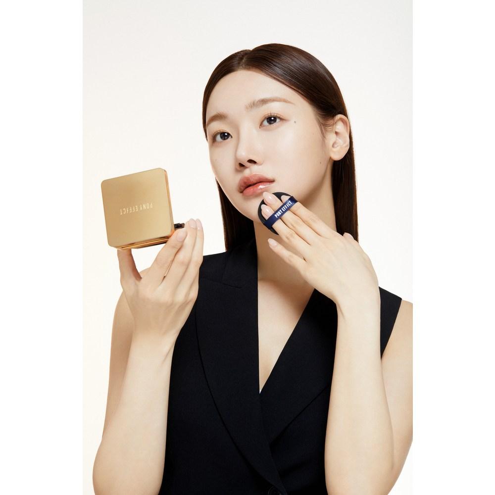 Pony Effect Cover Stay Cushion Foundation EX Original 15 г + сменный блок 15 г, нет. 23 бежевый телесный, 1 набор