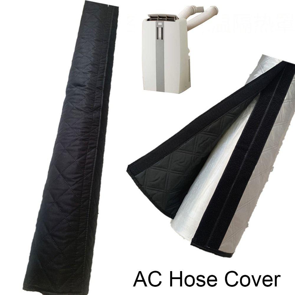Hose Sleeve AC Hose Cover Outlet Pipe Tube Energy Saving Hose Wrap with No Leaks Air Cloth Plate Insulation Cover for 59 Inch