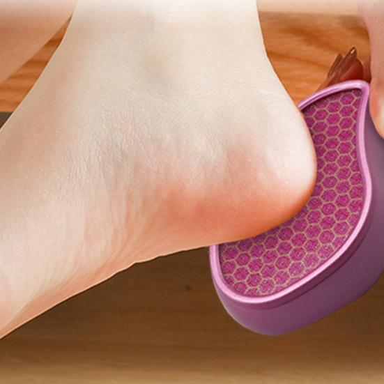 Nano Glass Foot File Callus Remover Professional Heel Scraper Foot Scrubber Dead Skin Remover Wet Dry Pedicure Foot Buffer for Soft Feet Regular Use
