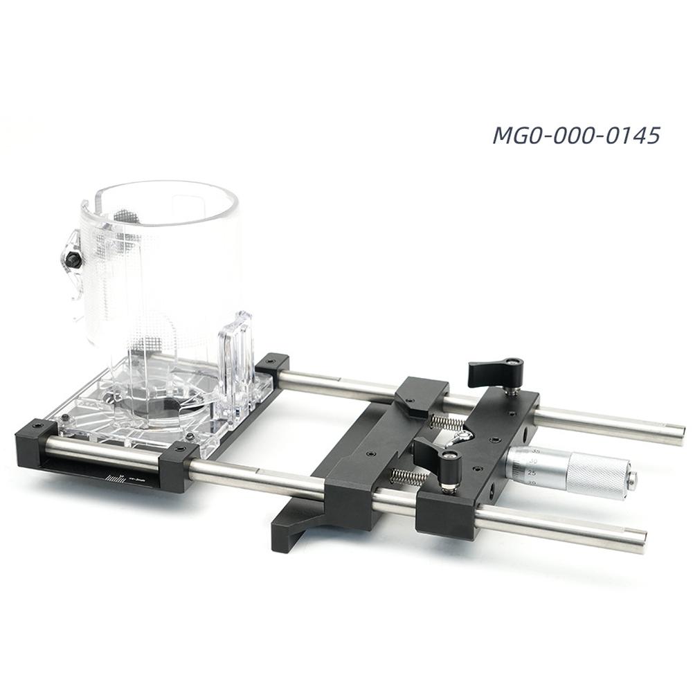 Professional Aluminum Alloy Edges Trimming Guide Trimmer Versatile Fine-tuning Rest Slotting Woodworking Tool with High Accuracy