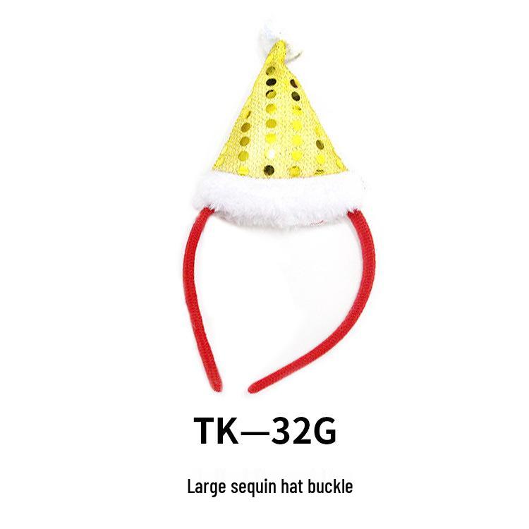 Повязка на голову для рождественской вечеринки: Дизайн с оленями и снеговиком для взрослых и детей