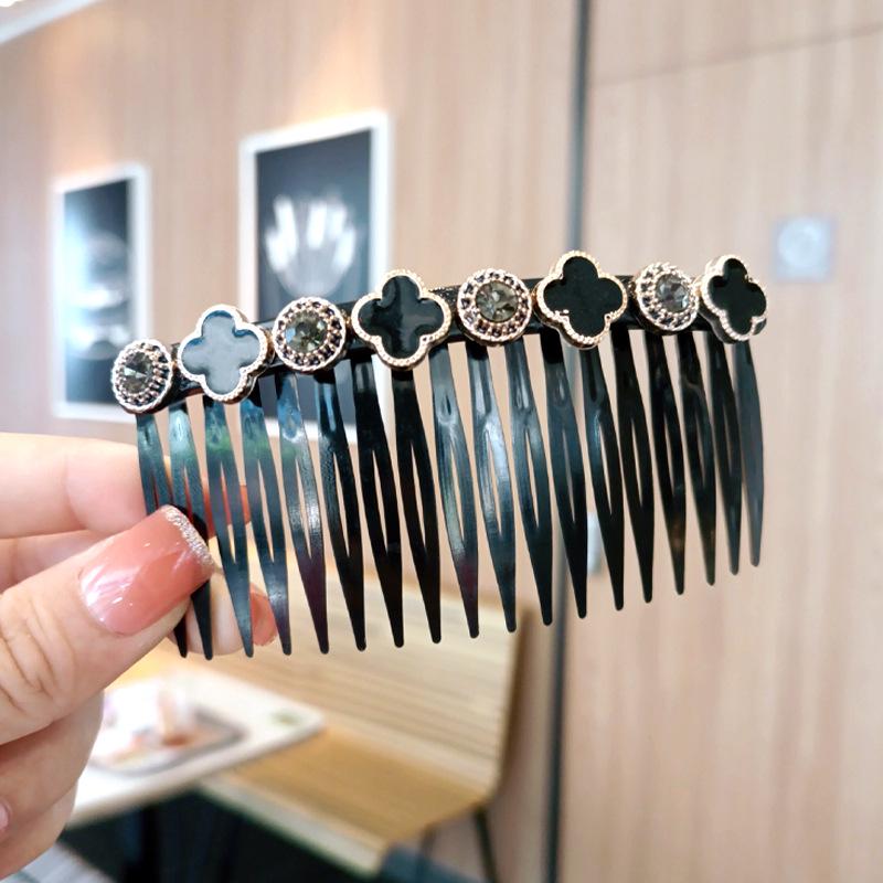 Набор расчесок для волос в корейском стиле: Интернет-знаменитости челка шпилька и нескользящий затылок заколка для волос головной убор