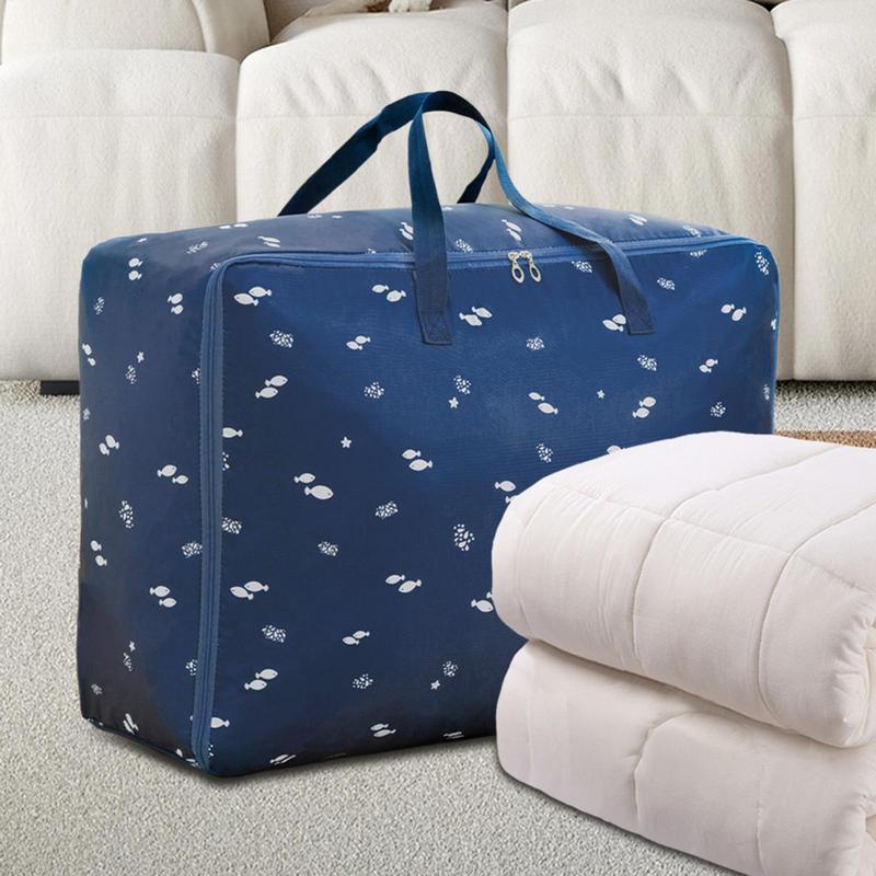 Сумки для хранения одеял на молнии, органайзер для одеял, водонепроницаемые складные сумки на молнии для хранения с экономией места, одежда для общежития