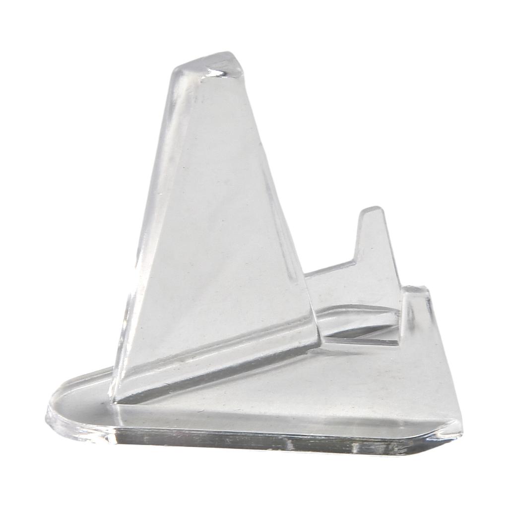 2 шт. Акриловая подставка для памятных монет, прозрачная треугольная подставка, подставка для экспозиции фотографий, полка для визиток