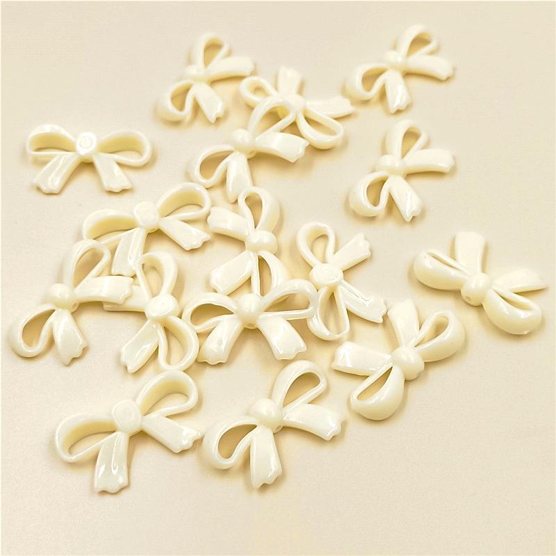 Товары для дома, бусины, материал «макарон», цвет кремовый, 20 шт., акрил, вертикальное отверстие, ювелирные изделия, аксессуары, серьги, ожерелье, бант, ручная работа