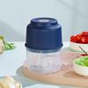 Electric Garlic Chopper Small Meat Grinder Anti-splash Stainless Steel Ground Meat Fruit And Vegetables Food Processor Kitchen Blenders