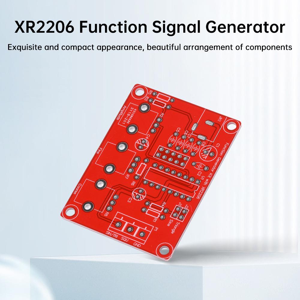 XR2206 Высокоточный генератор сигналов DIY Набор Синус Треугольник Квадратные Волны Диапазон Частот 1 Гц 1 МГц Регулируемая Частота
