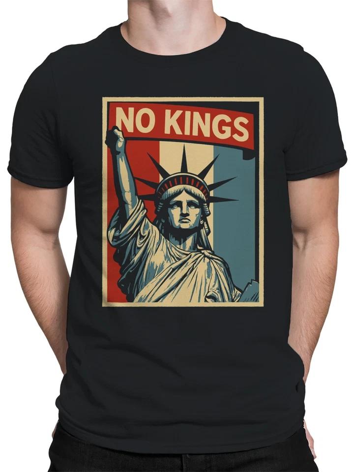 No Kings Liberty Statue Men's T-shirt