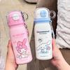 Детская термокружка Sanrio из нержавеющей стали с мультяшным дизайном - Милая, Портативная, с дизайном для прямого питья