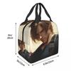 Resident Evils Leon Kennedy Game Insulated Lunch Bag for Women Children Portable Food Boxes Thermal Lunch Box Tote