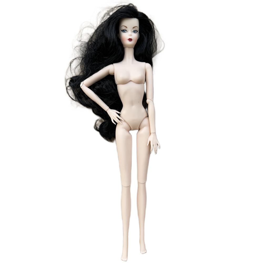 1/6 Куклы Супермодели Фигурки Подвижные Суставы Цельная Кукла 30см ST Винтажный Молд Лица Запасное Тело Для Голов Кукол FR/IT