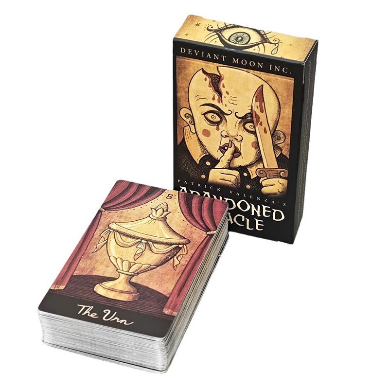 52 ужасающих карты Оракула 10,5*6 см. Колода Оракула «Отказаться от кошмаров» на основе карт «Дневники снов Патрика Валензы»