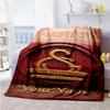Galatasaray Customize Your Name Blanket Gift Customizable Blanket Durable Comfort For Bedding Home Decor Chair Livingroom Ideal For All Seasons