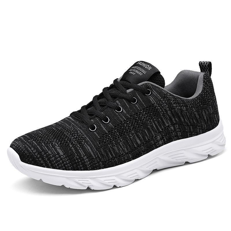 Fashion Sports Men Running Jogging Shoes Casual Sneakers Outdoor Lace Up Breathable Mesh Light Tennis Outdoor Walking Size