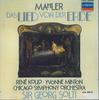 CD SIR GEORG SOLTI - Mahler:das Lied Von Der Erde F35L20104 POLY DOR Japan Classical Used