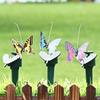 Solar Simulation Flying Butterfly Hummingbird Weatherproof Dancing Fluttering Butterflies  Garden