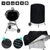 Чехол для барбекю, пылезащитный, водонепроницаемый, Weber Heavy Duty, чехол для гриля, защитный чехол для гриля, круглый, черный