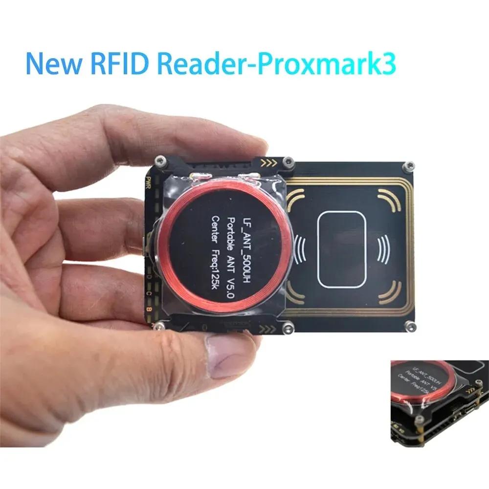 НОВЫЙ Proxmark3 512M Считыватель RFID-карт IC/ID Записывающее устройство ключей UID S50 Декодер Дубликатор NFC 5.0 Копировщик смарт-чипов Комплект программатора