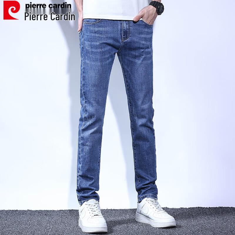 Мужские джинсы Pierre Cardin из эластичного денима облегающего кроя