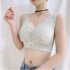 Кружевное декоративное нижнее белье с декоративной каймой без стального кольца, не допускающее падения и сбора вспомогательного молока, красивая спина, женский сексуальный бюстгальтер, сладкий топ