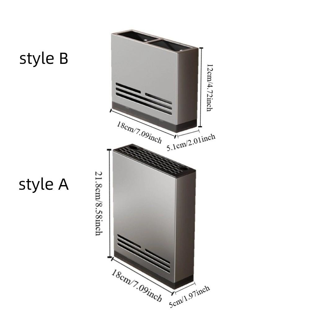 Rust-proof Cutter Holder Wall Mounted Chopstick Storage Box Chopstick Tube  Tableware Organization