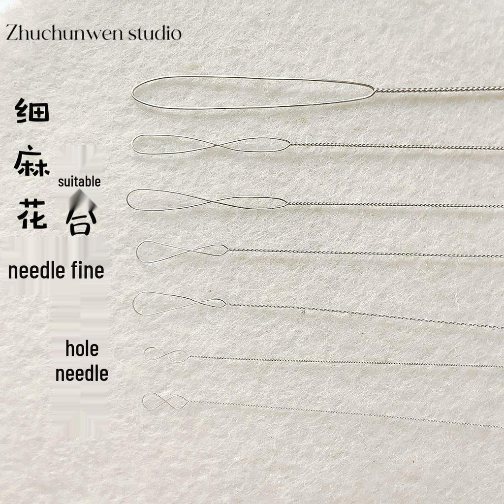 Twisted Needle Crochet Threader for Beading and Bracelet Making