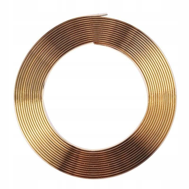 Listwy Elastyczne Chrom Taśma Złota Gold 26 Mm