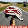 Mens Retro Motorcycle Half Helmet With Chin Strap ABS Shell 3C Certified Street Riding Daily Commute