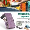Чехол для телефона Samsung Galaxy S23 S24 FE S25 Ultra Edge S22 Plus A16 A06 A26 A36 A56 A15 A35 A55 Cover Кошелек на молнии Через плечо