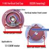 Y Motor Flange Vertical Front End Cover for Y90/100/112/132/160 Three-Phase Motors