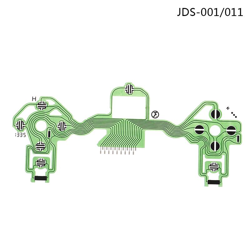 Сменные кнопки Ленточная печатная плата для контроллера PS4 Dualshock 4 Pro Slim Проводящая пленка Гибкий кабель клавиатуры PCB