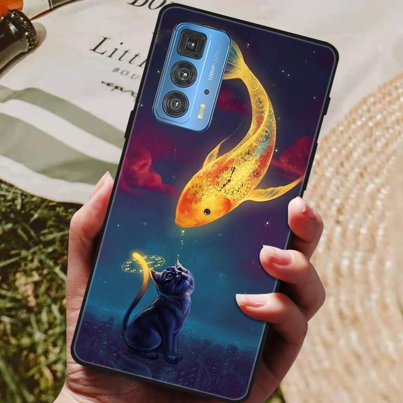 For Motorola Moto Edge 20 Pro Case Soft TPU Silicone Back Cover for Motorola Moto Edge S 20 Pro 5G Phone Cases Fashion Coque