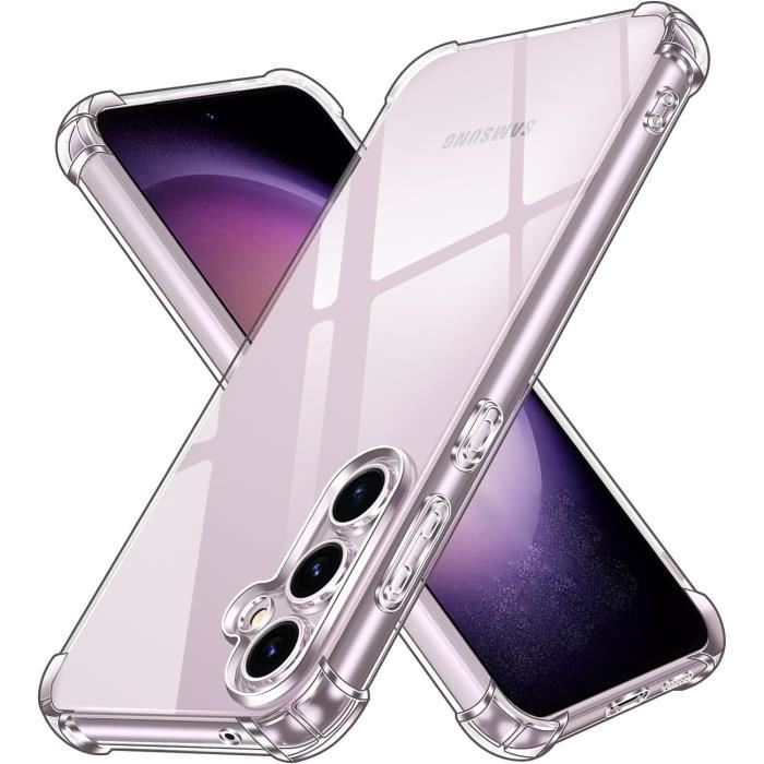 Чехол для Samsung Galaxy S23 FE - Ударопрочный Защитный Мягкий ТПУ Прозрачный Phonillico®