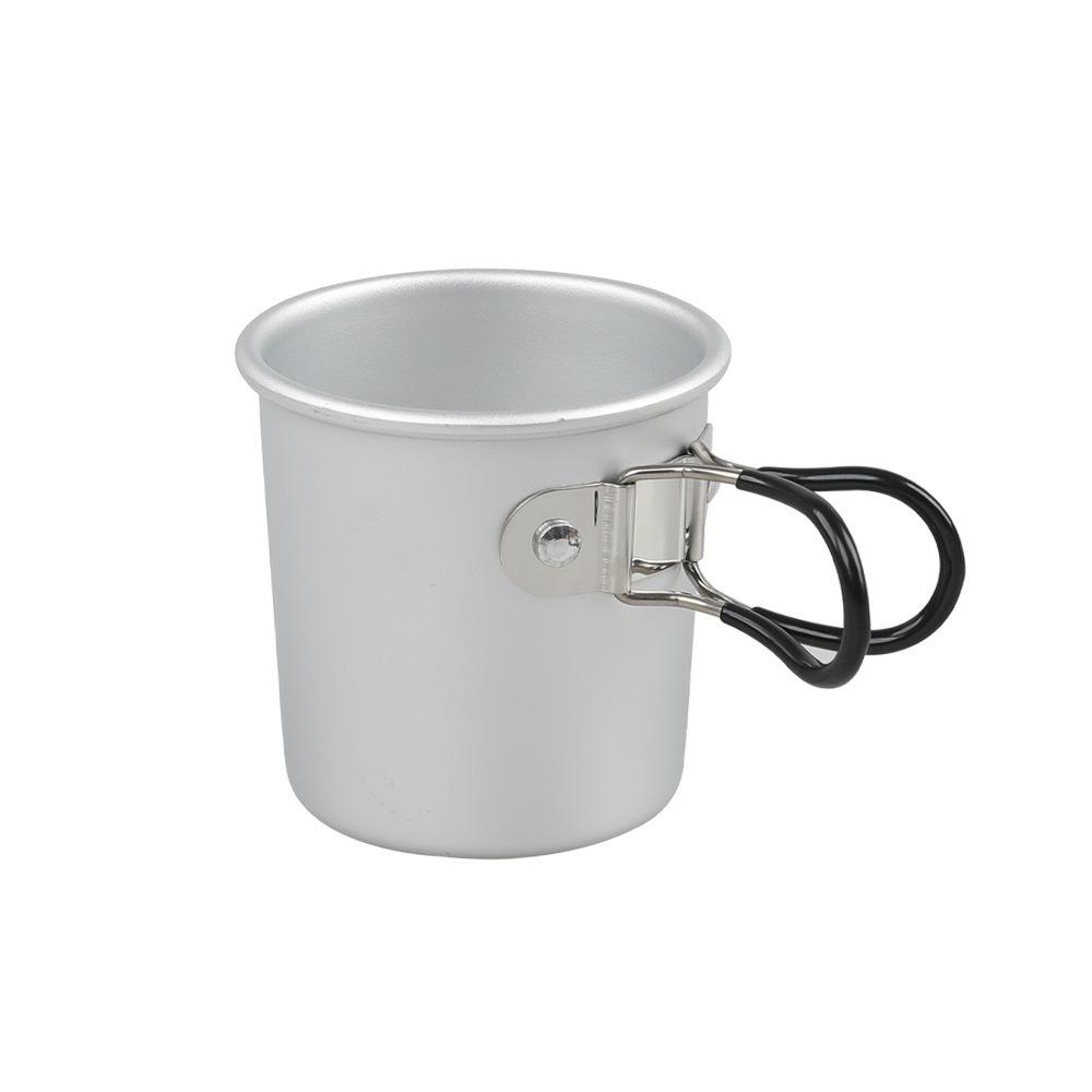 Reusable Aluminum Zinc Zinc Alloy Cup 150 ML Coffee Cup Tea Cup Outdoor Cup  Camping