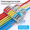 Mini Wire Connector Universal Compact Fast Connector Push-in Terminal Blocks  Electrical