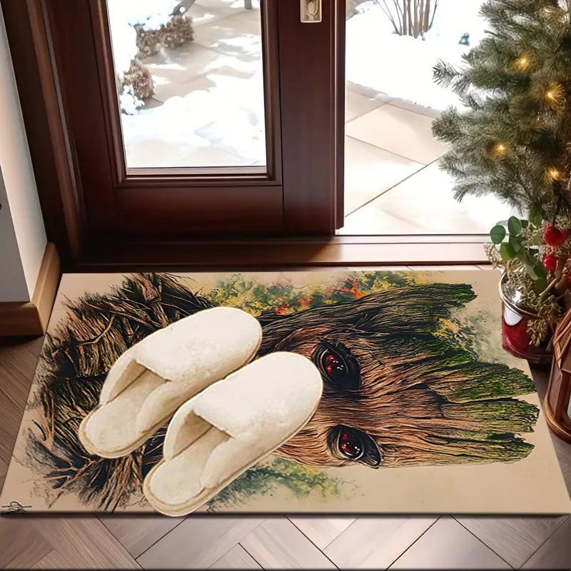 Tree Spirit's Electric Glow Area Rug Suitable for Indoor And Outdoor,Carpets for Kitchens, Homes, Offices, Living Rooms,Home Decor,Christmas Gift