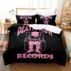 Хип-Хоп Death Row Records Комплект постельного белья Мультяшный Аниме Трехсекционный Комплект Взрослый Ребенок Спальня Пододеяльник Комплекты