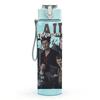 1PC Klaus Black Portrait 750ml sports water bottle leakproof straw lid outdoor office home