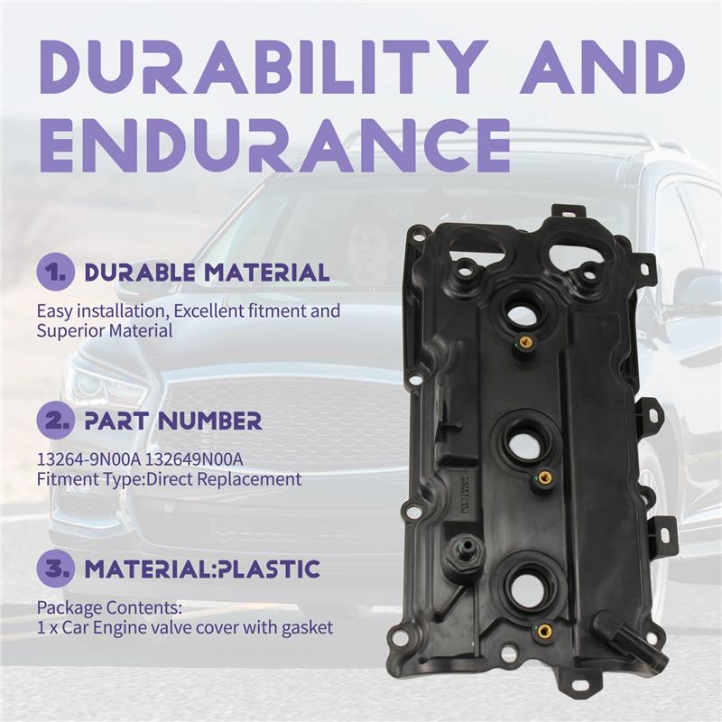 A03Z-Крышка головки блока цилиндров 132649N00A Крышка клапанов двигателя 13264-9N00A Для Nissan Altima Maxima Murano Infiniti QX60 3.5L V6 14-17