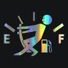 Funny Car Sticker Pull Fuel Tank Pointer Custom Waterproof Cut Out Logo Letter Car Body Transfer Decal Vinyl Bumper Car Stickers
