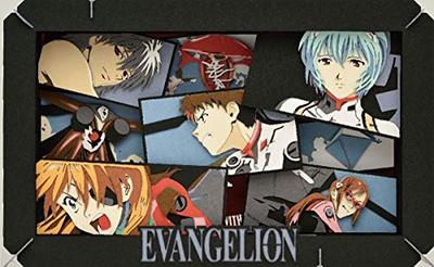 Ensky Пилоты Евангелиона из EVANGELION Paper Theater PT-L17, Прибл.. В100 x Ш160 x Г42 мм, Бумага