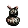 Duck Ornament Death Rock Duck Statue Mysterious Goth Duck Statue Cute Duck Figurines  Home Decor